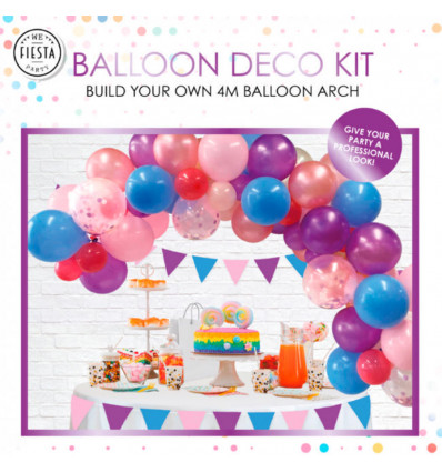 FIESTA Ballon kit deco - pastel