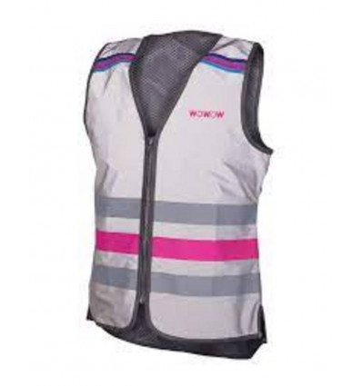 WOWOW Lucy - Fluo vest full reflect - XL