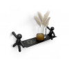 Umbra BUDDY wandplank - zwart afmeting 46.4x14x15.2cm