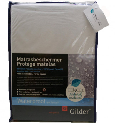 GILDER matrasbeschermer tencel - 180x200cm - waterdicht