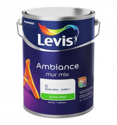 LEVIS AMBIANCE basis mur extra mat 5L - clear