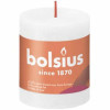 BOLSIUS stompkaars - 8x6.8cm - cloudy white rustiek