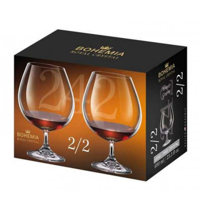 Maxime Home 2 brandy cognac glazen - 440ml Bohemia