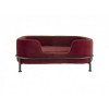 Leitmotiv huisdier sofa puffed - clay brown - 63x42x24.5cm