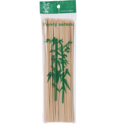 Sate stokjes 25cm - 100stuks bamboe brochettestokken