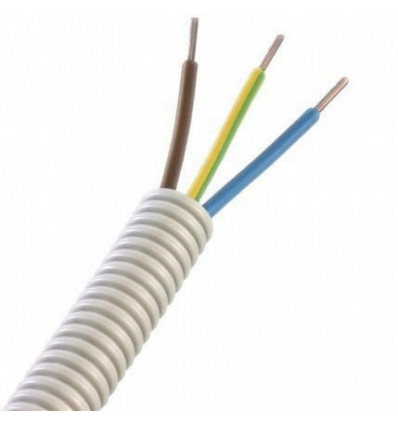 VOB 2.5 - per meter (gr/bl/zw/rood) installatie draad kabel