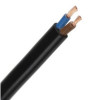Kabel VTLBP 2X0.75 - per meter - zw/wit (rol 100m)