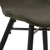 BATILDA stoel dining - kaki/zwart eetkamerstoel H000020828 TU UC