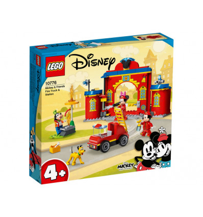 LEGO Disney 10776 Mickey en vrienden brandweerkazerne en auto