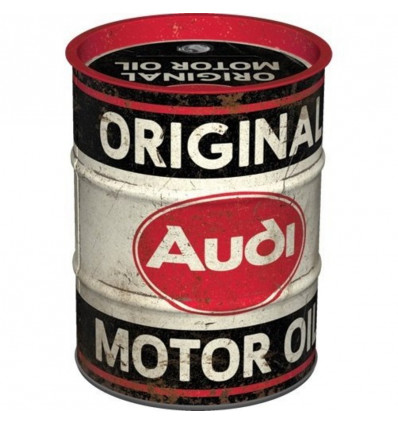 Spaarpot oil barrel- Audi original motor oil