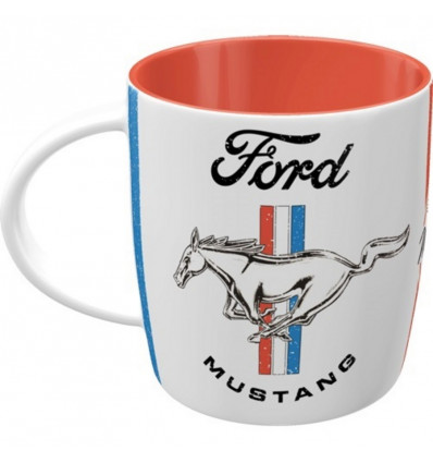 Mok - Ford Mustang - Logo horse & stripe