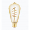 EGLO LED-lamp - E27 ST64 4W 2200K amber 11879/9002759118792 LED lichtbronnen