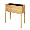 Moestuin tafel - 100x50xH80cm - FSC hout grenen PRIMA incl worteldoek