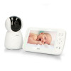 ALECTO Babyfoon met camera 5" - wit met kleurenscherm terugspreekfunctie 300m