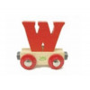 VILAC alfabet wagentje - letter W magnetische wagon voor kindernaam TULU