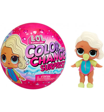 L.O.L. Surprise color change dolls- ass. prijs per stuk