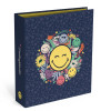SMILEY WORLD Brede ringmap - A4 2R 8cm - floral