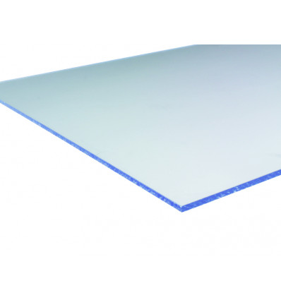 SCALA plaat polystyreen vlak 4mm - 1x1m transparant - ideaal voor beglazing