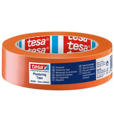 TESA Plastering tape oranje - 33M 33MM