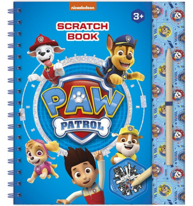 TOTUM Paw Patrol - scratch book