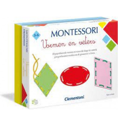 CLEMENTONI Montessori - Vormen en veters