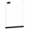 EGLO Hanglamp TERMINI - LED zwart hangende plafondverlichting 9.5x106.5cm