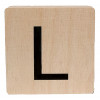 MINIMOU Letterblok L - 18mm hout