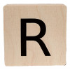 MINIMOU Letterblok R - 18mm hout