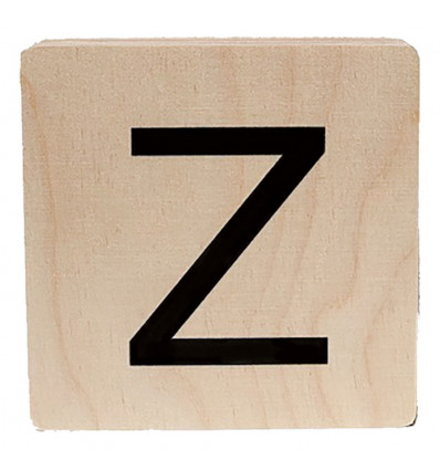 MINIMOU Letterblok Z - 18mm hout