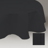 HEMSTITCH Tafelkleed - rond - 180cm - zwart