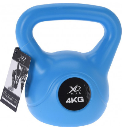 XQMax kettleball 4kg - blauw