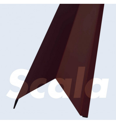 SCALA Windveer metaal 1m terracotta
