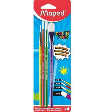 MAPED Color'Peps penselen - 4st
