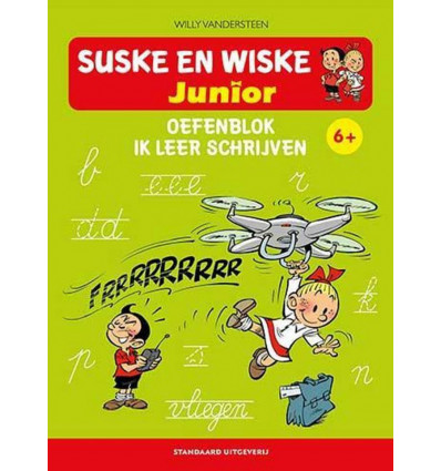 Suske & Wiske junior- Oefenblok: Ik leer schrijven +6j.