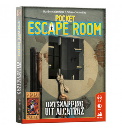 999 GAMES Pocket escape room - Ontsnapping uit Alcatraz