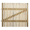 Tuinhek poort CORDOBA - 100x5x90cm - geimpregn. hout inclusief beslag