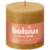 BOLSIUS stompkaars - 10x10cm - honeycomb yellow rustiek