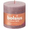 BOLSIUS stompkaars - 10x10cm - ash rose rustiek