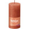 BOLSIUS stompkaars - 10x5cm - earthy orange rustiek