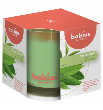 BOLSIUS geurkaars 9.5cm - green tea