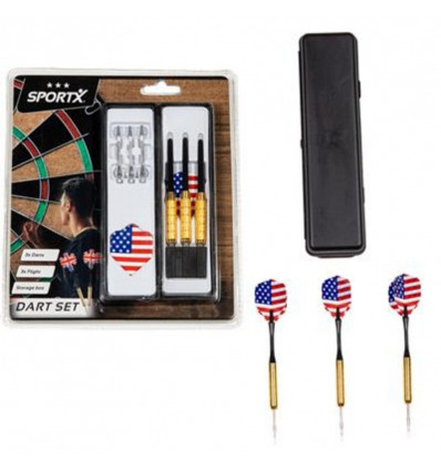 SportX Dart set in case