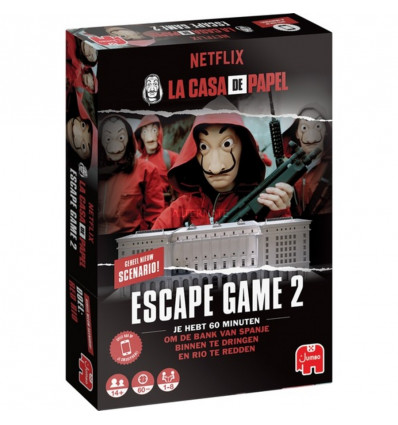 JUMBO Escape game - La casa de papel Escape room bordspel