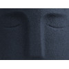 PT Face bloempot - 12.5x14cm - d. blauw