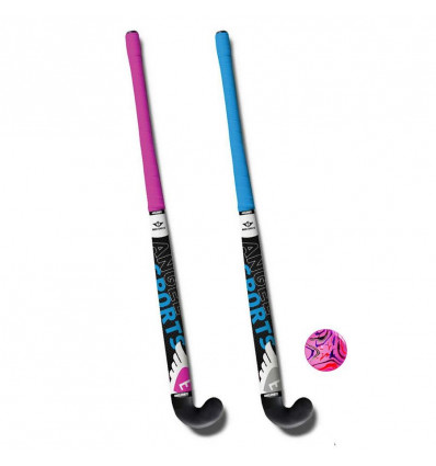 Hockeyset 2 sticks - 28" - kunststof 10058981