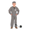 Verkleed kostuum gevangene m/ pet - 164