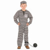 Verkleed kostuum gevangene m/ pet - 116