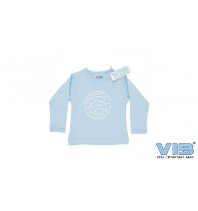 VIB T-shirt - 100% original VIB blauw - 3m