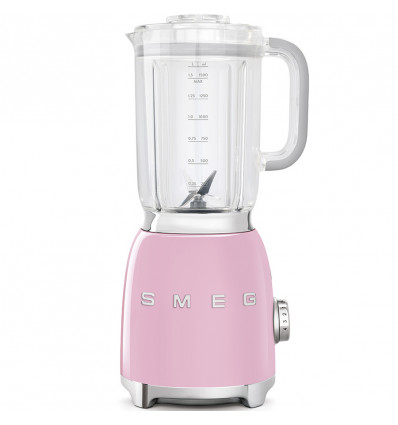 SMEG blender 1.5L - roze voor smoothie en crushed ice