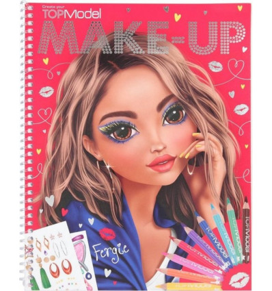 TOPMODEL Make-up kleurboek