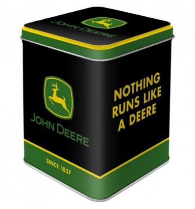 Tea box - John Deere - logo black